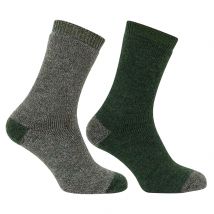 Hoggs of Fife Country Short Socks - Tweed/Loden / UK 4-7