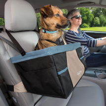 Kurgo Rover Booster Seat - Black/Sand