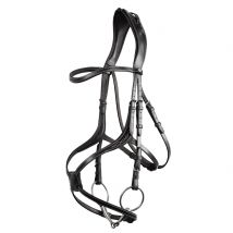 Montar Lyon Grackle Bridle - Black / Pony