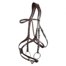 Montar Lyon Grackle Bridle - Brown / Full