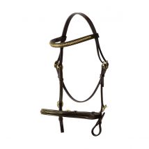 Hy In-Hand Bridle - Brown / Pony