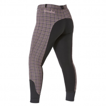 Firefoot Farsley Children's Rose Gold Check Breeches - Rose Gold Check / 24"