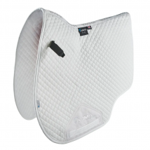 Shires ARMA Euro Cut Saddlecloth - White / 15-16.5"