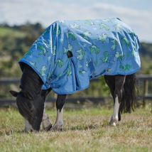 Saxon 600D Pony Combo Neck Lite - Dinosaur Print / 3'9