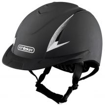 John Whitaker NRG Helmet - Black/Silver / XS (48-52cm)