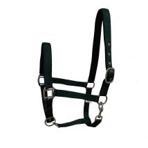 GS Equestrian Padded Head Collar - Bottle Green / Small Pony