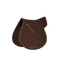 Roma Grand Prix All Purpose Numnah - Brown / Full