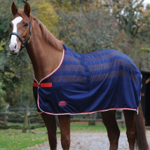 Weatherbeeta Scrim Cooler Standard Neck - Navy/Red/White / 6'0