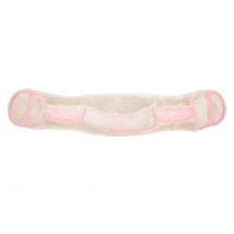 Imperial Riding Go Star Fur Girth Cover - Classy Pink / 75cm