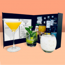 Mocktail Gift Set - Virgin Piña Colada, Passion Fruit Cooler, Virgin Mojito
