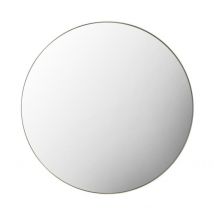 Hayle Round Mirror - Champagne