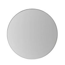 Hayle Round Mirror - Black