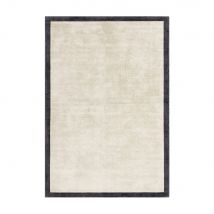 Blade Border Rug - Putty & Charcoal / 120x170cm