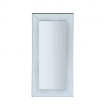 Vasto Full Length Floor Mirror in Silver