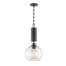 Raleigh 1 Light Small Pendant - Old Bronze