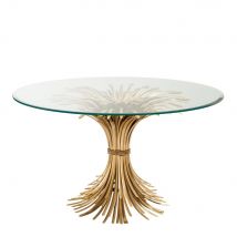 Bonheur Centre Table - Antique Gold Finish