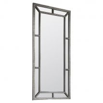 Gallery Interiors Lawson Leaner Mirror in Silver