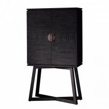 Boho Boutique Cocktail Cabinet - Black