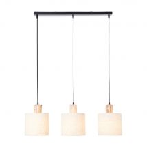 Gallery Interiors Derby 3 Pendant Light in Natural
