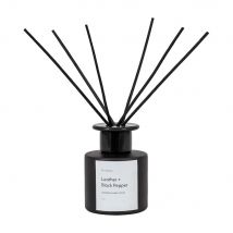 Gallery Interiors Leather & Black Pepper Scent Reed Diffuser | 100ml