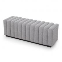 Liang & Eimil Kalum Bench Boucle Grey | Outlet