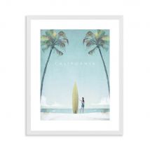 Henry Rivers California Framed Art 40x50cm