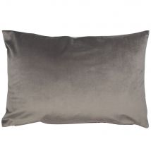 Malini Luxe Rectangle Cushion Grey