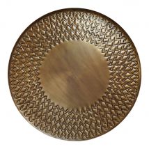 Ivyline Solis Embossed Tray in Gold