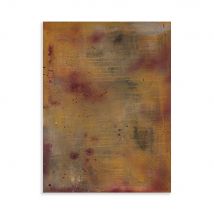 The Art Group Soozy Barker Artisan Red Canvas / 85x120cm