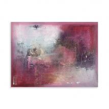 The Art Group Soozy Barker Plum Fusion Canvas / 85x120cm