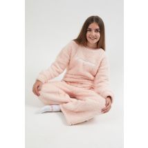 Wellington Teddy Fleece Pyjama Set - Pink