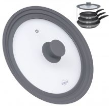 STONELINE® Universal Glasdeckel 24/26/28 | Grau