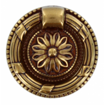 MANIGLIA OTTONE 12235 D 37 MM PATINE**- 25,0 pz