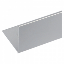 PROFILO PER FAI DA TE ANGOLARE mm 25 x 25 x 1 - mt 1 col.argento- 10 pezzi - UNIKO