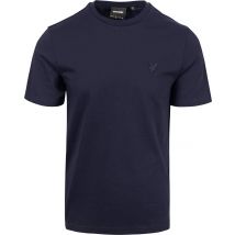 Lyle and Scott T-shirt Plain Marine Bleu taille S