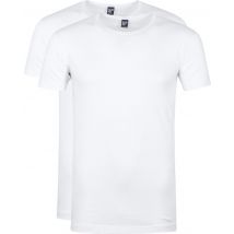Alan Red T-Shirts Ottawa Stretch (Lot de 2) Blanc taille S