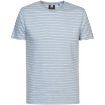 Petrol T-Shirt Clair Rayé Bleu clair Bleu taille XL