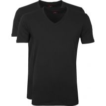 Levi's T-Shirt Col-V Lot de 2 Noir taille S