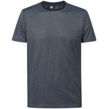 Petrol T-Shirt Foncé Zigzag Bleu foncé Bleu taille M