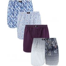 Boxer-shorts Lot de 4 Boîte-Surprise Bleu taille XL