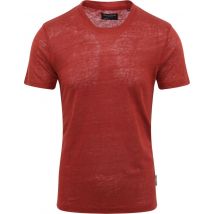 Marc O'Polo T-Shirt De Lin Rouge taille L