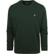 Lyle & Scott Pull Foncé Coupe Régulière Vert Vert foncé taille M