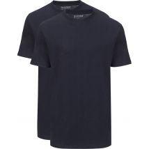 Slater T-shirts Américain Lot de 2 Marine Bleu foncé Bleu taille 3XL