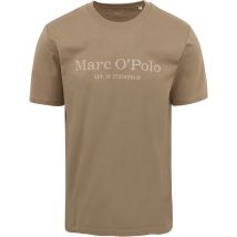 Marc O'Polo T-Shirt Logo Marron taille L