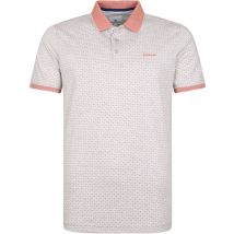 State Of Art Polo Impression Gris Rouge Orange taille XL