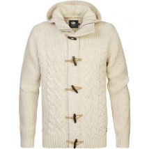 Petrol Cardigan à Câble Portage Ecru Blanc cassé Beige taille XL