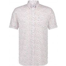 State of Art Chemise Short Sleeve Impression Blanche Multicoloré Blanc taille M