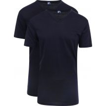 Alan Red T-Shirts Vermont Extra Longs Marine (Lot de 2) Bleu foncé Bleu taille S