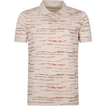 State Of Art Polo Impression Beige taille L