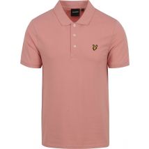 Lyle and Scott Polo Plain Rose taille L